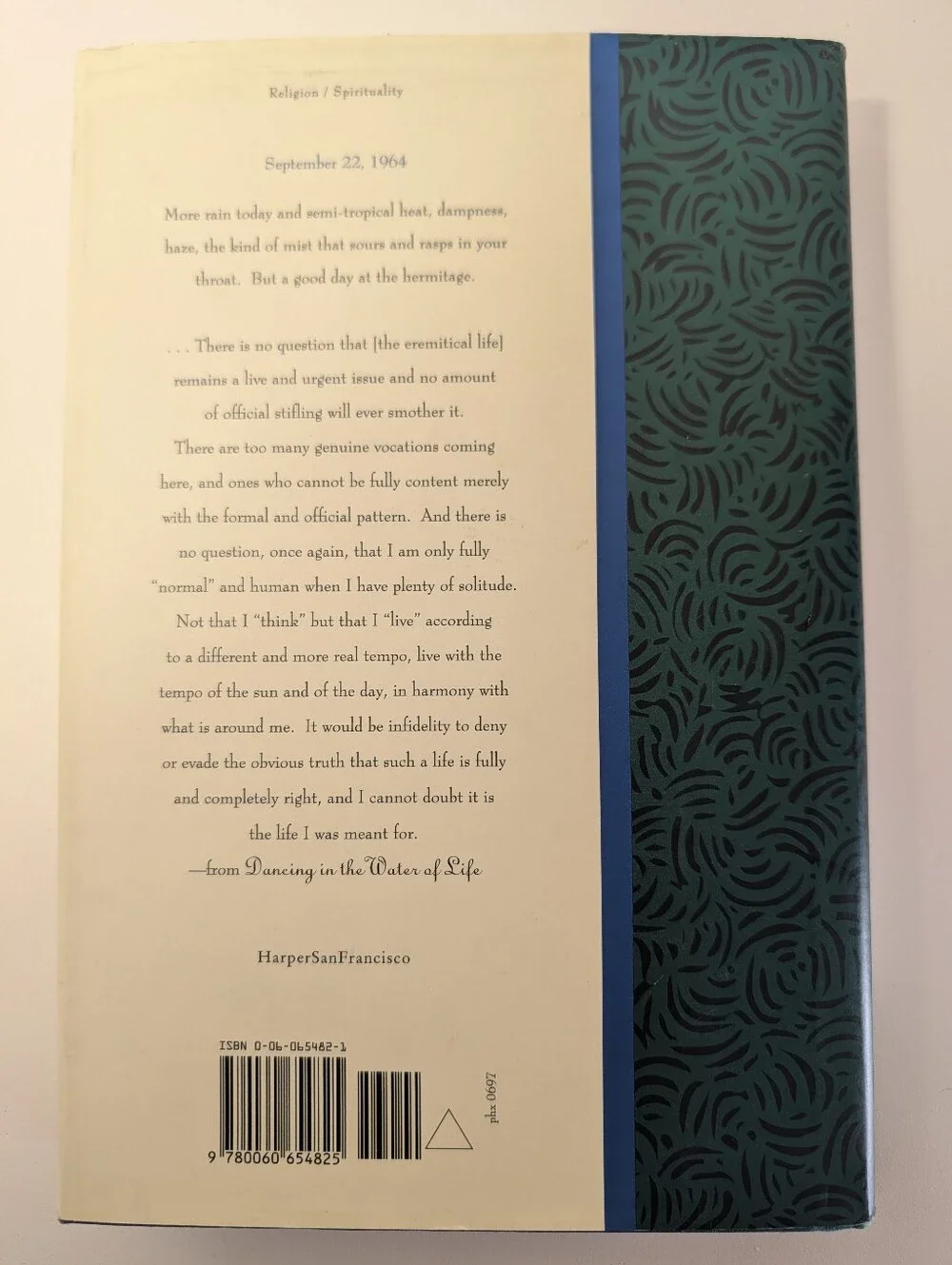 Dancing in the Water of Life (Journals Of Thomas Merton) HC 1997